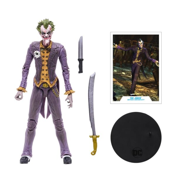 MF15386-DC Gaming Wave 8 Batman: Arkham City The Joker 7-Inch Scale Action Figure