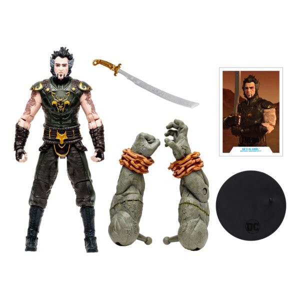 MF15465AMF15469 (2) MF15465A/MF15469-DC Gaming Build-A Wv.1 Arkham City Ra's Al Ghul 7-In. Figure