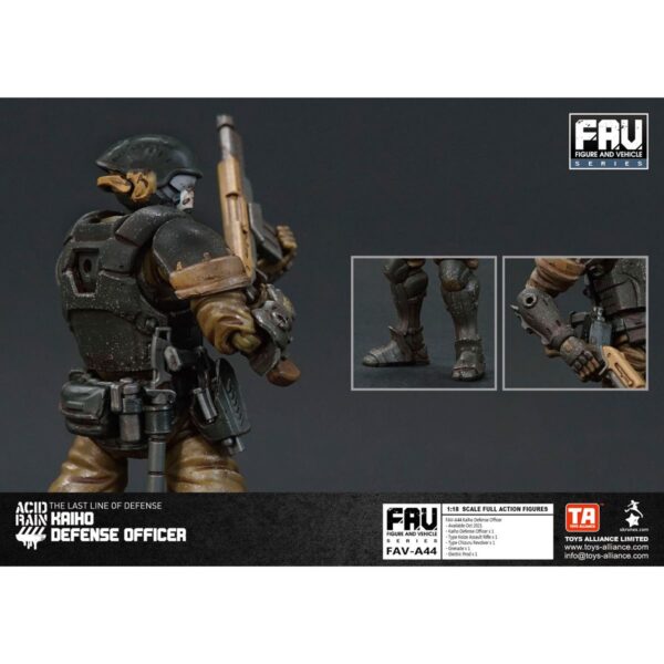 TNFAVA44-Acid Rain Kaiho Defense Officer 1:18 Scale Action Figure