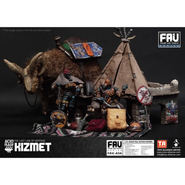 TNFAVA56-Acid Rain Kizmet 1:18 Scale Action Figure