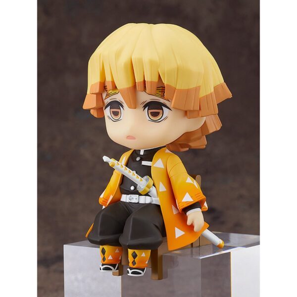 UTCG12736-Demon Slayer: Kimetsu no Yaiba Zenitsu Agatsuma Nendoroid Swacchao! Sitting Figure