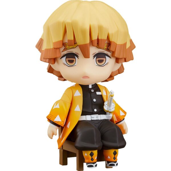 UTCG12736-Demon Slayer: Kimetsu no Yaiba Zenitsu Agatsuma Nendoroid Swacchao! Sitting Figure