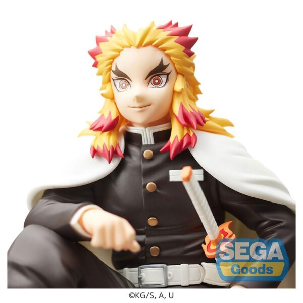 UTCSG50107-Demon Slayer: Kimetsu No Yaiba Kyojuro Rengoku Hashira Meeting Premium Perching Statue