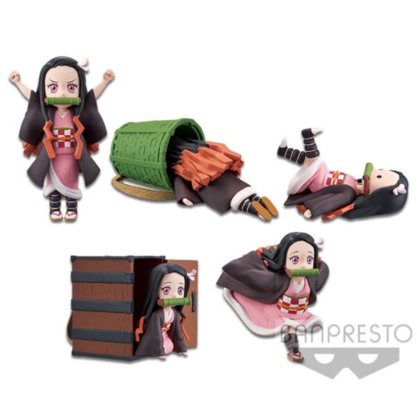 UTCBP17119RA-Demon Slayer: Kimetsu no Yaiba Nezuko Kamado Collection World Collectable Mini-Figure