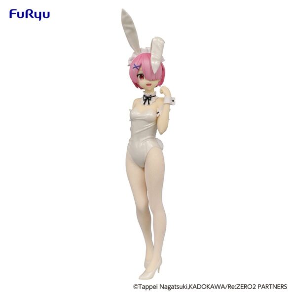 UTCFR40159-Re:Zero - Starting Life in Another World Ram BiCute Bunnies White Color Version Statue