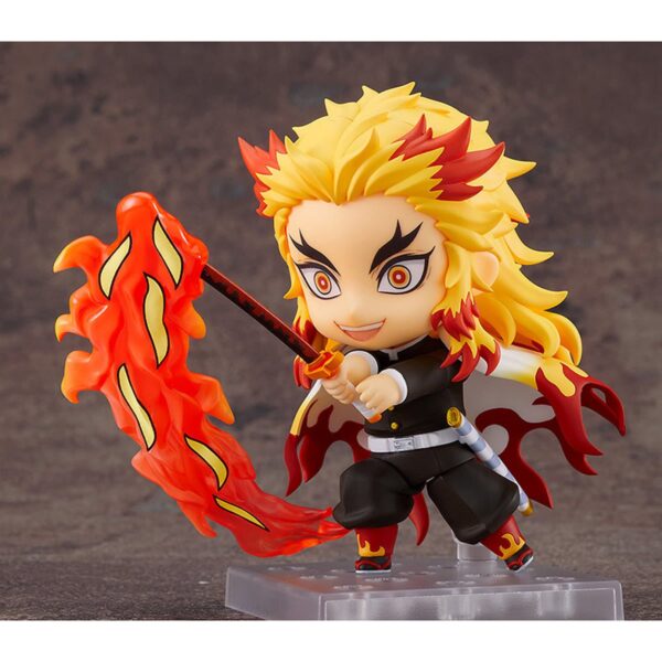 UTCG12560-Demon Slayer: Kimetsu no Yaiba Kyojuro Rengoku Nendoroid Action Figure