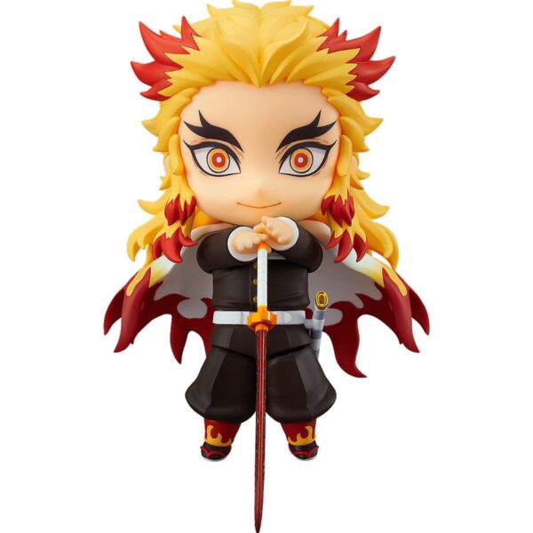 UTCG12560-Demon Slayer: Kimetsu no Yaiba Kyojuro Rengoku Nendoroid Action Figure