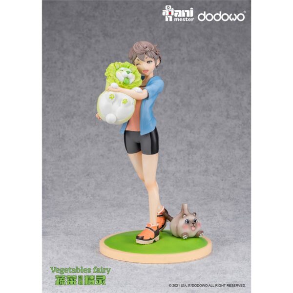 UTCAN92461-AniMester x Dodowo Sai and Cabbage Dog Vegetable Fairies Collection 1:7 Scale Statue