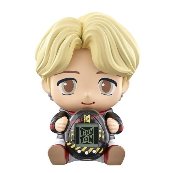 BA88871-BTS TinyTAN Jimin Hugmy Figure with Tamagotchi Nano