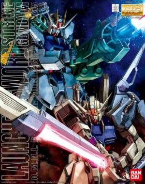 5067234-BANDAI HOBBY MG 1/100 STRIKE GUNDAM LAUNCHER / SWORD