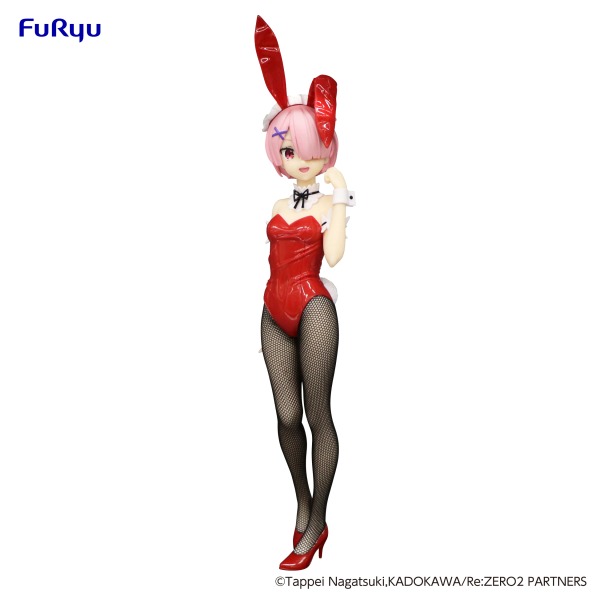 GSC-FR07018-FURYU Corporation Re:ZERO -Starting Life in Another World-　BiCute Bunnies Figure -Ram Red Color ver.