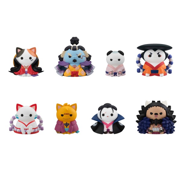 MGH83980-MegaHouse MEGA CAT PROJECT ONE PIECE Nyan Piece Nyan！ver. Luffy in Wano Kuni(Repeat) (1pc / 8pc per box)