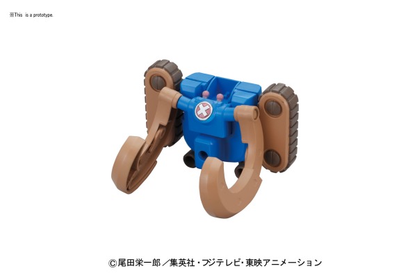 5055620-BANDAI Hobby Chopper Robo Super 3 Horn Dozer