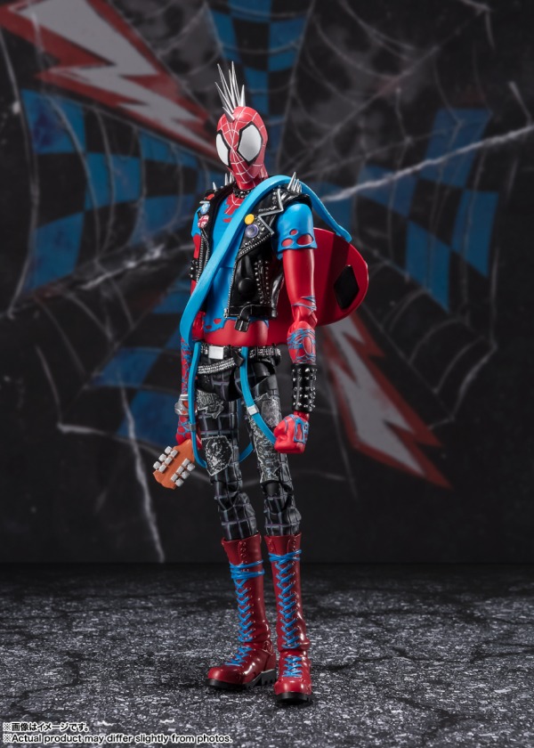 BAS66257-BANDAI Tamashii SPIDER-PUNK(Spider-Man: Across the Spider-Verse) "Spider-Man: Across the Spider-Verse", TAMASHII NATIONS S.H.Figuarts