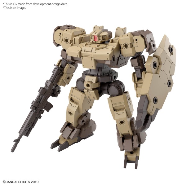 5066379-BANDAI Hobby 30MM 1/144 eEXM-9 BASKYROTTO [BROWN]