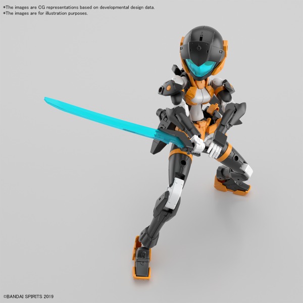 5067416-BANDAI Hobby 30MM 1/144 EXM-H15D ACERBY (TYPE-D)