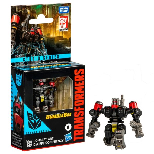 F87535X00-Transformers Studio Series Core Transformers: Bumblebee Concept Art Frenzy