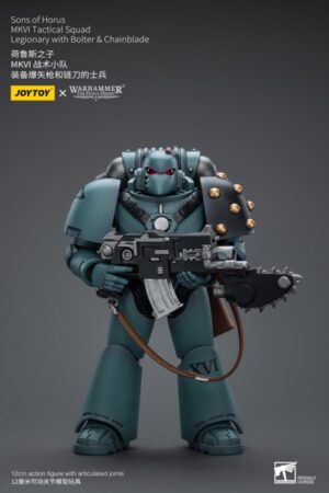 JT9497-Joy Toy Sons of Horus MKVI Tactical Squad Legionary with Bolter & Chainblade