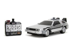 JAD34627-Jada 1/16 "Hollywood Rides" R/C – Back to the Future Time Machine w/ Light