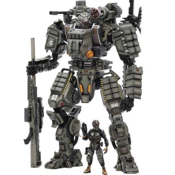 DC3037258 DC3037258-Joy Toy New Zeus Heavy Firepower Mecha 1:18 Scale Action Figure