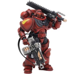 DC3037261-Joy Toy Warhammer 40,000 Space Marines Blood Angels Intercessors Brother Marine 03 1:18 Scale Action Figure