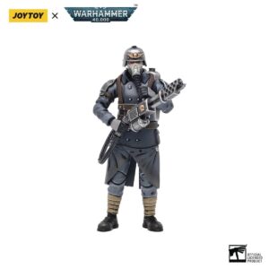 DC3037267-Joy Toy Warhammer 40K Death Korps with Flamer 1:18 Figure