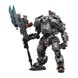 DC3037274-Joy Toy Steel Bone 09 Fighting Mecha Silver Guardian 1:25 Scale Action Figure
