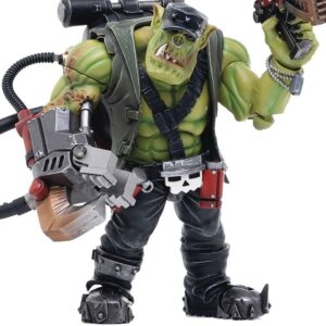 DC3037289-Joy Toy Warhammer 40,000 Ork Kommandos Nob Nazbog 1:18 Scale Action Figure