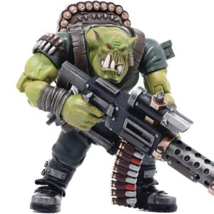DC3037291-Joy Toy Warhammer 40K Ork Snipa Boy Balrukk 1:18 Figure