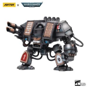 DC3037298-Joy Toy Warhammer 40,000 Space Marines Grey Knights Venerable Dreadnought 1:18 Scale Action Figure