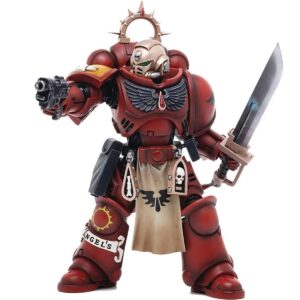DC3037300-Joy Toy Warhammer 40,000 Blood Angels Primaris Lieutenant Tolmeron 1:18 Scale Action Figure