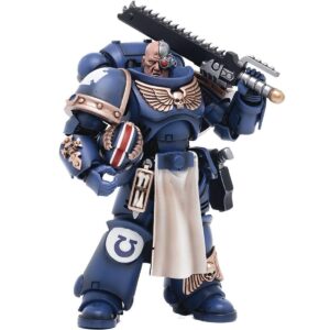 DC3037303-Joy Toy Warhammer 40,000 Ultramarines Primaris Lieutenant Horatius 1:18 Scale Action Figure
