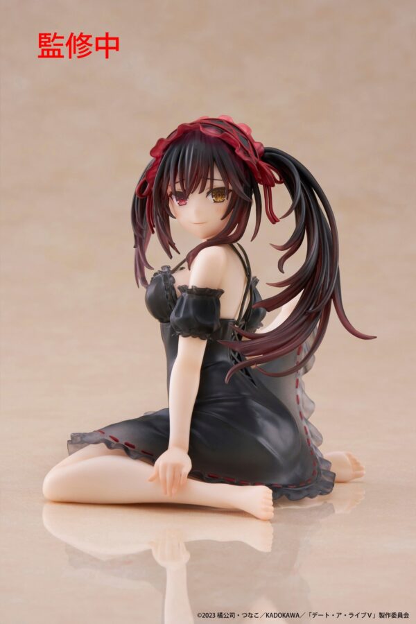 TT40257-TAITO Date A Live V Desktop Cute Figure - Kurumi Tokisaki (Nightwear Ver.)