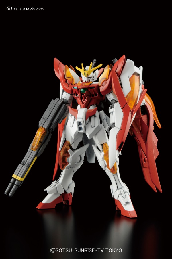 5055440-BANDAI Hobby HGBF 1/144 Wing Gundam Zero Honoo