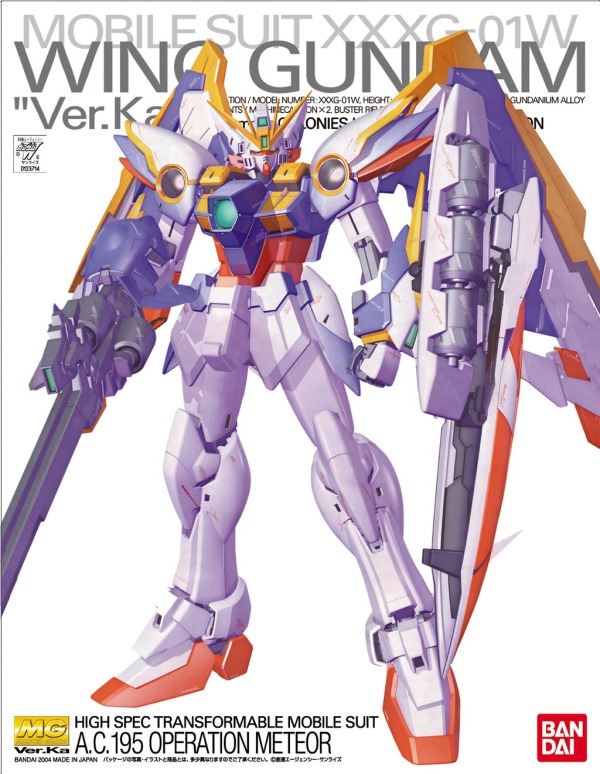 5062839-BANDAI Hobby MG XXXG-01W Wing Gundam Ver. Ka