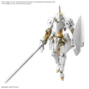 5068334-BANDAI Hobby 30MM 1/144 EXM-A9rk SPINATIO (ROYAL KNIGHT TYPE)