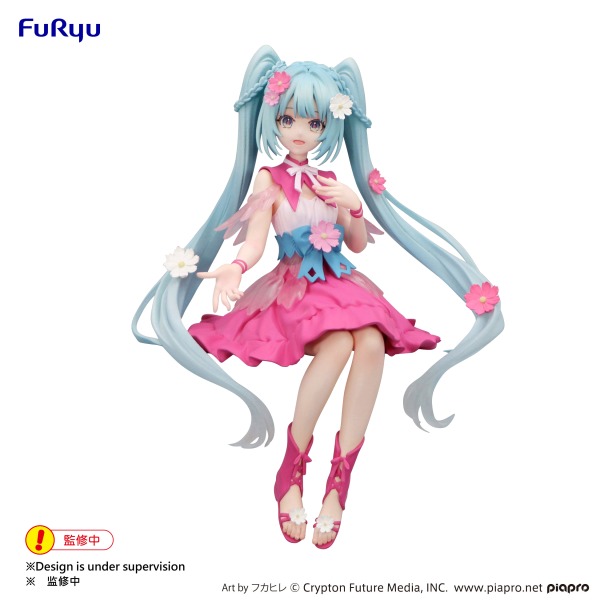FR36323-FURYU Corporation Hatsune Miku　Noodle Stopper Figure -Flower Fairy Cosmos