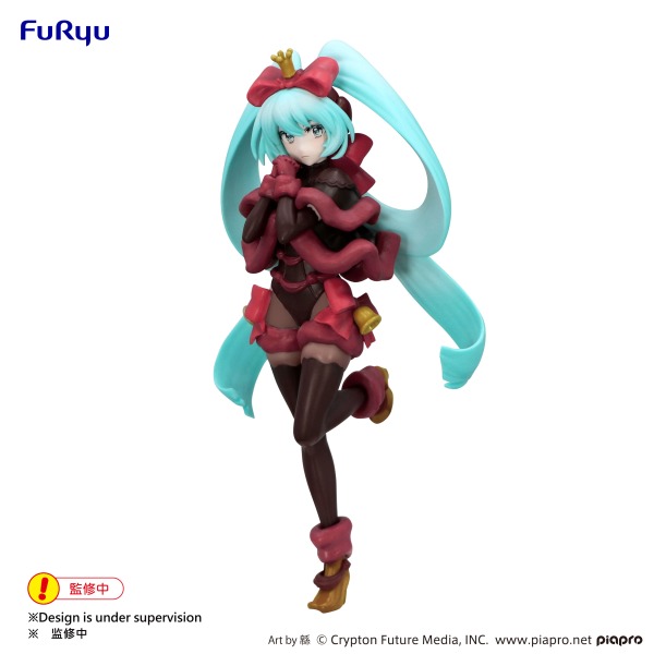 FR36324-FURYU Corporation Hatsune Miku　Exceed Creative Figure -SweetSweets Series Noel Raspberry ver.