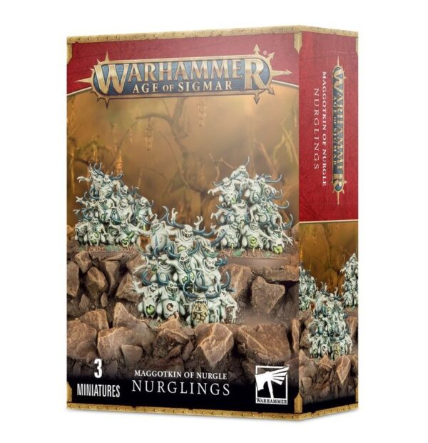 97-18-Warhammer: Age of Sigmar - Maggotkin of Nurgle - Nurglings