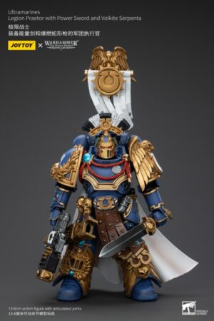 JT00126-JOYTOY Ultramarines Legion Praetor with Power Sword and Volkite Serpenta