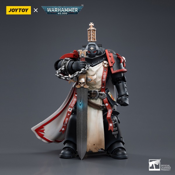 JT6502-Joy Toy Black Templars Primaris Sword Brethren Eberwulf