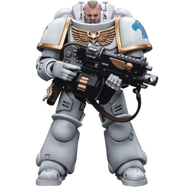 6973130376854 JT6854-Joy Toy Warhammer 40,000 Space Marines White Consuls Intercessors 2 1:18 Scale Action Figure