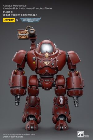 JT8957-Joy Toy Warhammer 40,000 Adeptus Mechanicus Kastelan Robot with Heavy Phosphor Blaster 1:18 Scale Action Figure