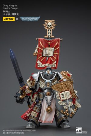 JT00201-Joy Toy Warhammer 40,000 Grey Knights Kaldor Draigo 1:18 Scale Action Figure