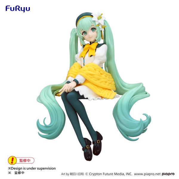 FR36409-FURYU Corporation Hatsune Miku　Noodle Stopper Figure -Flower Fairy Lily White ver.-