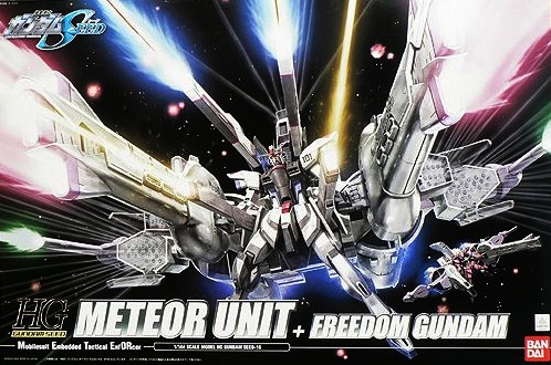 5056809-BANDAI Hobby HG 1/144 #16 Meteor Unit + Freedom Gundam