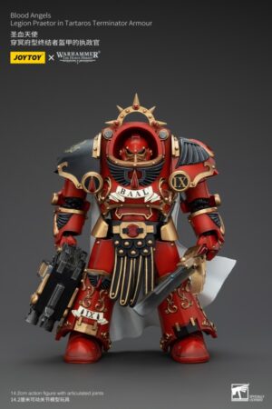 JT00386-JOYTOY Blood Angels Legion Praetor in Tartaros Terminator Armour