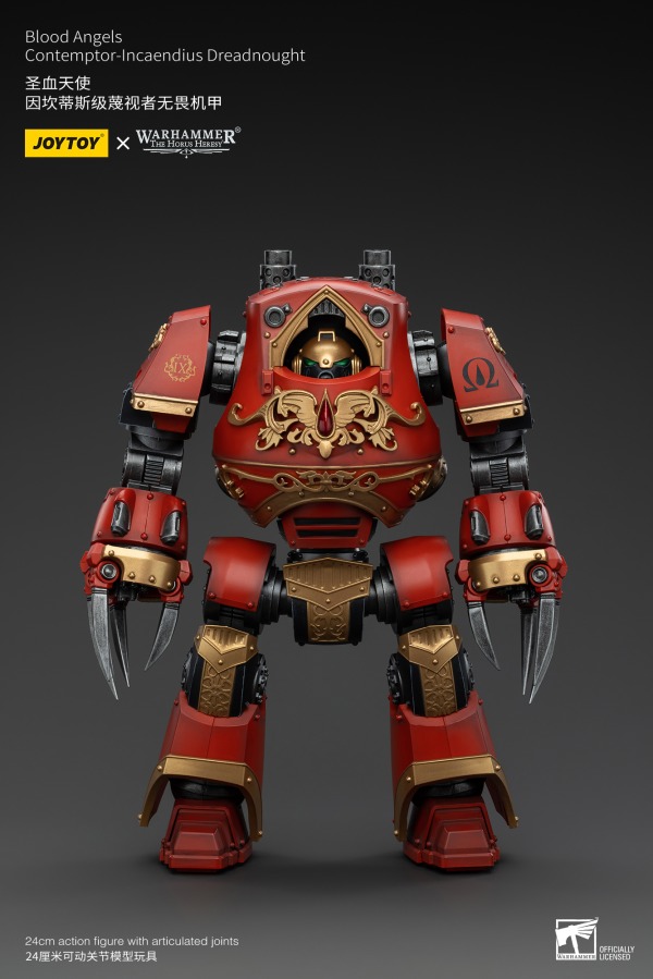 JT00737-JOYTOY Blood Angels Contemptor-Incaendius Dreadnought