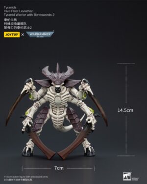 JT8766-Joy Toy Tyranids Hive Fleet Leviathan Tyranid Warrior with Boneswords 2
