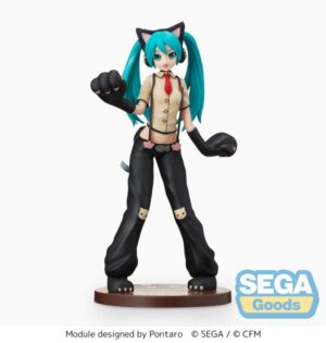 SE44024-SEGA "Hatsune Miku: Project DIVA Arcade Future Tone" SPM Figure "Hatsune Miku - Kitty Cat"